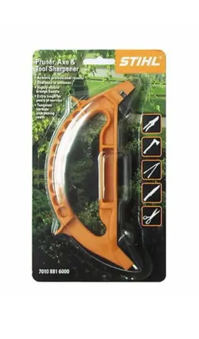 7010-881-6000 Stihl Genuine All-in-one Pruner/axe/tool Sharpener New