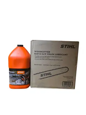 70105160000 Stihl New Oem 4 Gallons Wood Cutter Bar And Saw Chain Oil Lubricant