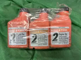 7488599 Stihl 6 - 6.4 Oz Oil High Performance 2.5 Gal Mix 50 1 2-cycle Oem