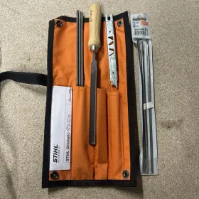 Stihl 795711087531 Used Chainsaw Blade Genuine Filing Kit