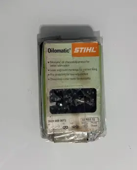 0072 Stihl 795711297190 3624 005 Chainsaw Chain 33 Rs3 72 Dl 20 Inch Long 3/8 Pitch .050 Gauge