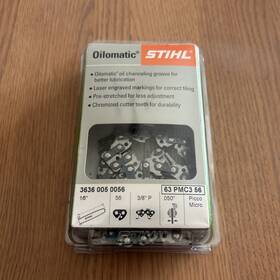 Stihl 795711335137 Oilomatic 16 Inch Saw Chain - 63pmc356 3/8p .050g Oem New In Package