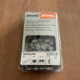 63pmc356 Stihl 795711335137 Oilomatic 16 Inch Saw Chain - 3/8p .050g Oem New In Package
