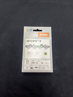 Stihl 795711356408 Genuine Chain 14inch 3/8 Inch P Pitch 50 Drive Links Chainsaw Micro 3 Oil