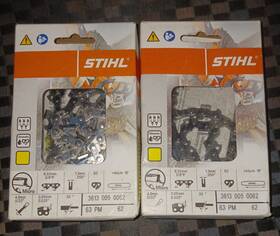 Stihl 795711400293 2 Genuine Oem 3613 005 0062 Chainsaw 18 Inch Chain 63p 62 Drive Link New
