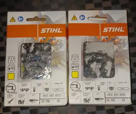 0062 Stihl 795711400293 2 Genuine Oem 3613 005 Chainsaw 18 Inch Chain 63p 62 Drive Link New