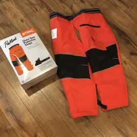 Stihl 795711403089 Promark Chain Saw Protective Apron Chaps 9 Layer 36 Inch Length 30 - 42 Waist