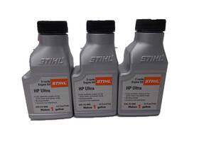 Stihl 802779173042 3 Pack Synthetic Oil Mix 501 Hp Ultra 2-cycle 1 Bottle 2.6 Oz Gal G
