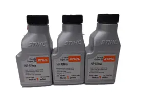 Stihl 802779173042 3 Pack Synthetic Oil Mix 501 Hp Ultra 2-cycle 1 Bottle 2.6 Oz Gal G