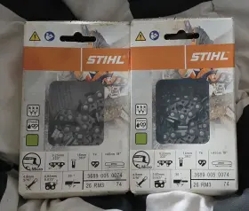 26rm3 Stihl 886661112081 Lot Of 2 74 Oilomatic Rapid Micro Comfort 18 Inch Saw Chain