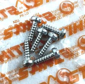 Stihl 9074-477-2995 Lot Of 6 Genuine Oem P4x12 Pan Head Self Tapping Screws