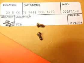 9441-065-1270 Stihl 032 036 041 045 056 Model Plate Round Head Rivet 2.6x6 2