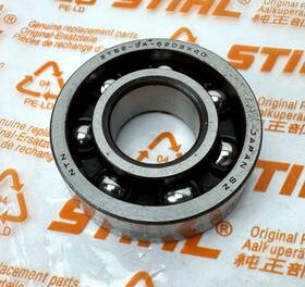Stihl 9503-003-0346 Genuine Oem Grooved Crankshaft Ball Bearing 6202 Hbh