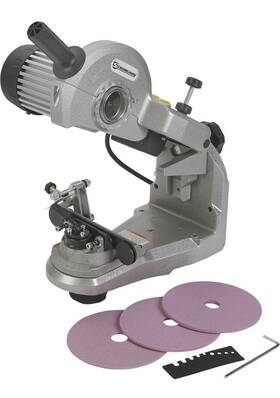 Strongway 3409291 110v Electric Chainsaw Sharpener 1/4 Inch To 3/4 Pitch 3400 Rpm