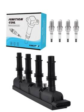 Tautoy Tyicz055 Uf669 C1810 Ignition Coil Xp3922 Spark Plug For Buick Encore 2013-2021 Ca