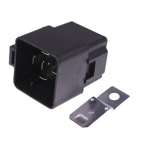 Tcindrr 184271 New 12v 40amp Relay Compatible With Grasshopper Hella Black