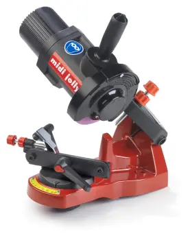 11909008 Tecomec 032706106443 Midi Jolly-n 120v Universal Saw Chain Bench Grinder Red