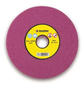 1150030 Tecomec 032706107600 5-3/4 Inch Grinding Wheel Ruby