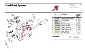1025066 Tecomec Oem Chain Support Disc Replaces Oregon 38603