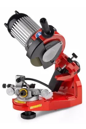 11509006 Tecomec Super Jolly Bench Mounted Chain Grinder 120v With Hydraulic Clamp 115