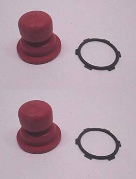 Tecumseh 640259 2 Pack Genuine Primer Bulb With Ring Oem