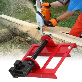 Tefolauadge5cth2 Tefola Timber Chainsaw Attachment Mill Lumber Cutting Guide Vertical Mini