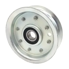31350100 Terre Products Flat Idler Pulley - 3.5ftft Dia. 5/8ftft Bore Steel
