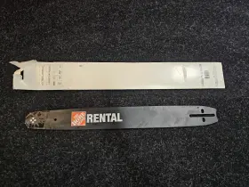 L3502070-4176hdtr The Home Depot 20 Inch Chainsaw Bar Rental Tool Black .050 Gauge