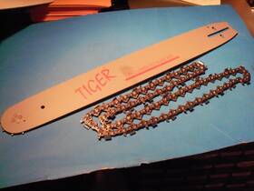 Tiger Ppa3167-0-pp38g050068 7 18 Inch Bar And Chain 3/8 050 64dl Fit Poulan 3400 3700 3800 180slhd176 Simi C