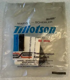 Rk-36hk Tillotson Genuine Borg Warner Carburetor Repair Kit #rk 36hk Sealed Nos