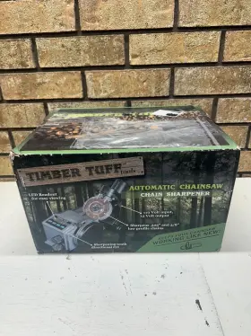 Timber Tuff 732393005460 Cs-bas Automatic Chainsaw Chain Sharpener Grey
