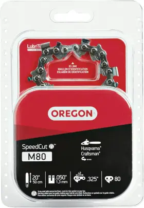 Tool 744110982404 M80 Speedcut 20-inch Chainsaw Chain Fits Husqvarna Craftsman