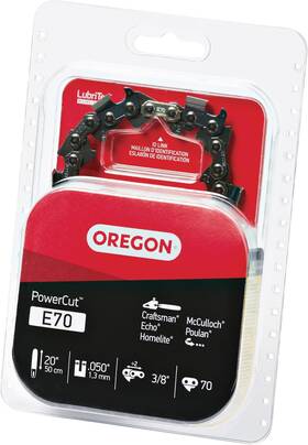 Tool 744759018212 Powercut Chainsaw Chain 3/8 Inch Pitch .050 1.3 Mm Gauge For 20 Bar 70 Dri