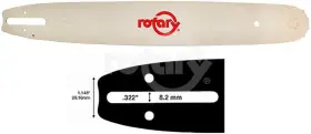 530404908 Tool Corp 9111108 8 Inch Bar Replacement For 530044908 - Poulan Pro Polesaw 3/8 Pitch .04