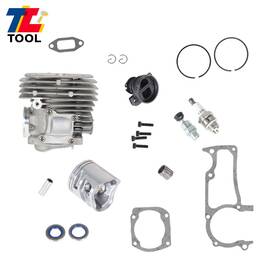 Tool-library Tl4850686 Cylinder Piston Gasket Kit X-torq For Husqvarna 50mm Chainsaw Parts 372xp 365 Us