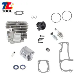 Tl4850686 Tool-library Cylinder Piston Gasket Kit X-torq For Husqvarna 50mm Chainsaw Parts 372xp 365 Us