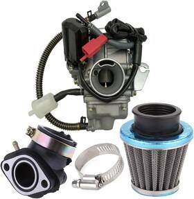Topemai 676422327461 150cc Carburetor For Gy6 4 Stroke Engines Electric Choke Motorcycle Scooter