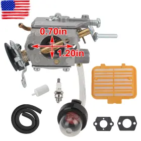 588247901 Topgearsltd For Husqvarna Carburetor Fits 130 135ii New Usa