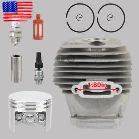 Topgearsltd 710414682524 Bore 52mm Cylinder Piston Kit For Stihl Ts480i Ts500i Cut Off Saw 4250 020 1200