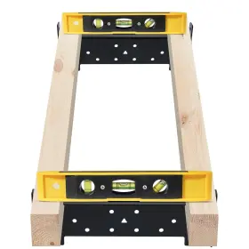 Touri 716963155397 2 Pack Chainsaw Mill Kit Portable Rail Guide Metal Bracket Log