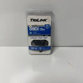 14334tk Trilink 810003620651 8 Inch Chainsaw Chain Semi-chisel 3/8 Lp .043ga. 5/32 File S34
