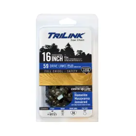 Trilink 818748013851 3/8 Lp .050 Gauge 59 Drive Links 16 Inch Chainsaw Chain With/for Homelite 130