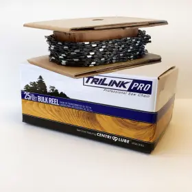 363br25blnstp Trilink 818748014773 Chain Reel 25ft Silver