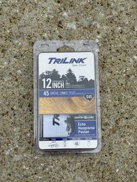 Trilink Cl15045tl2 Chainsaw Chain 3/8 Lp Semi-chisel .050 45dl For Echo Cs30 S45-91px