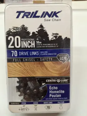 Cl35070tl2 Trilink 20-inch L70 Semi Chisel Chainsaw Chain