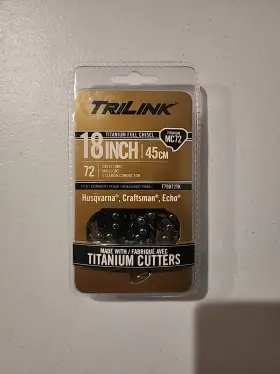 T75072tk Trilink Chainsaw Chain 18 Inch Mc72 .325 72 Drive Links .05ga 3/16