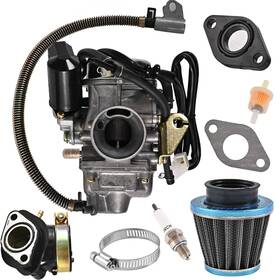 Trkimal Trkimal-cf008 Gy6 125cc/150cc Carburetor For 4 Stroke Engines Electric Choke Scooter Atv