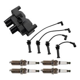 Trq Tka18147 Ignition Kit Coil Spark Plugs Wire Set Compatible With 2011-2013