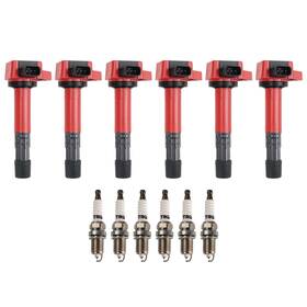 Trq Tka74733 Ignition Coil And Spark Plug Kit 12 Piece On Compatible With 20