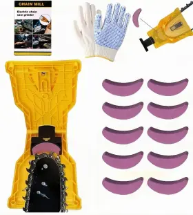 20240012 Tydlig Libiyi Universal Fast Sharpener - Portable Chainsaw For Yellow